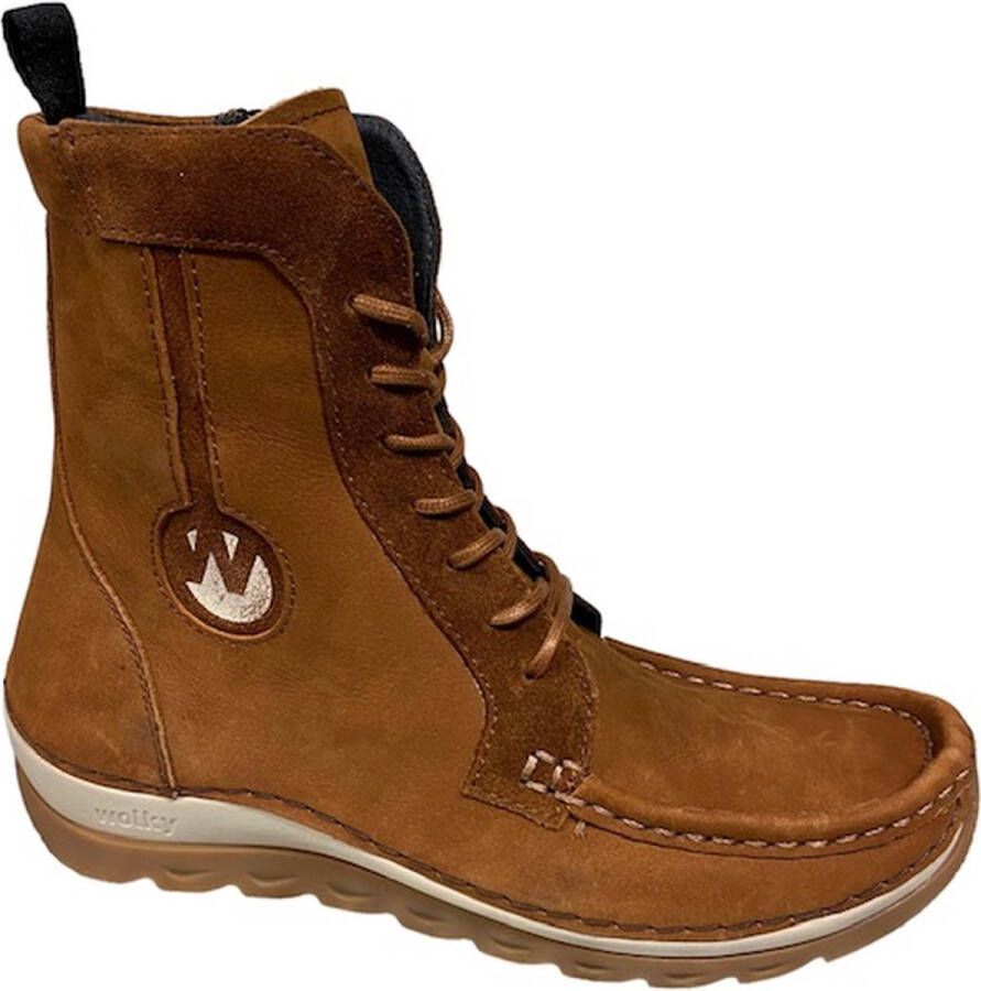 Wolky 0490010 430 Ocean Timber Cogna halfhoge veterboot-veterboot