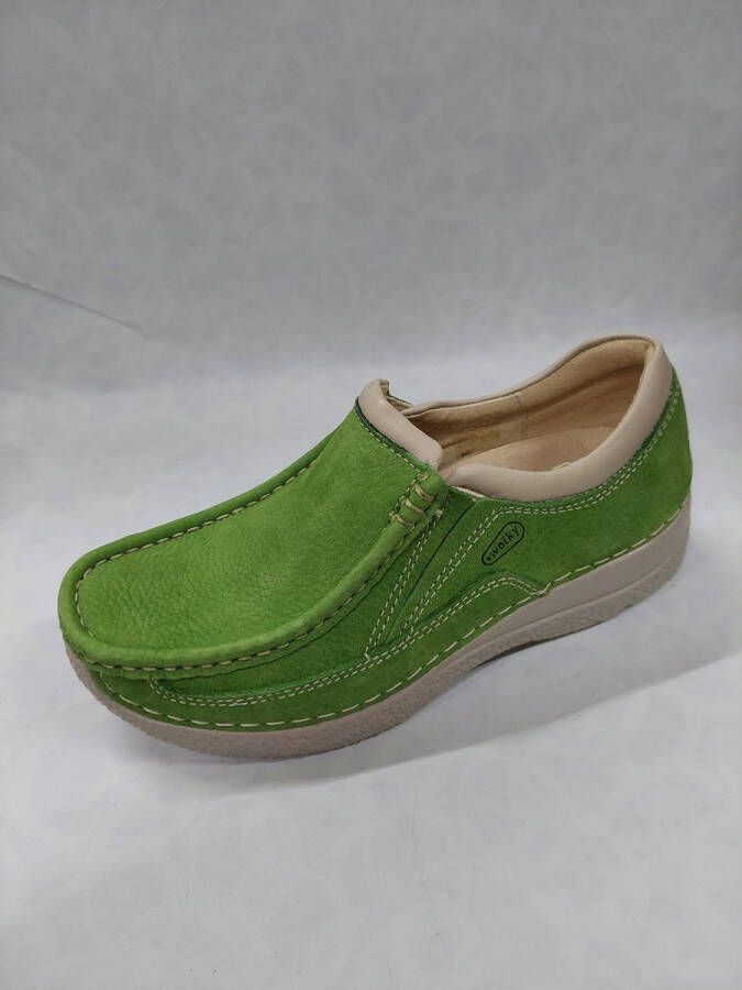 Wolky 6206 Roll-Sneaker instappers groen