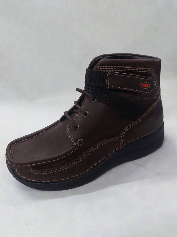 Wolky 6215 Roll-Cross veterschoenen bruin