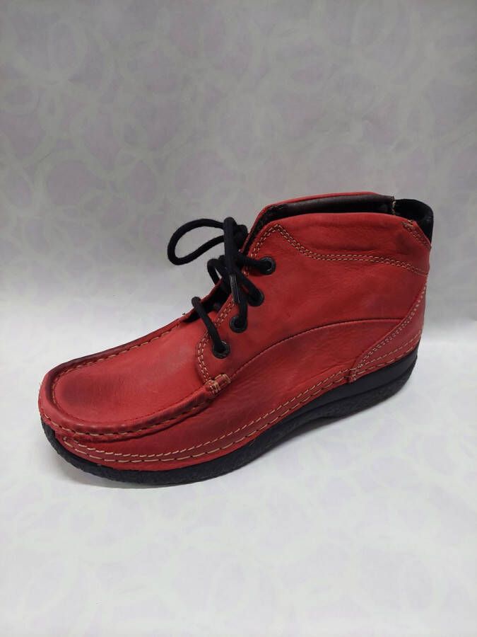 Wolky 6242 Roll Schoot veterboots rood
