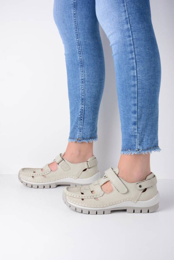 Wolky Comfortschoenen Move offwhite leer