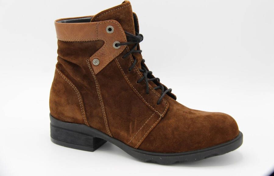 Wolky Boots 0262545 410 Center Liverpool Suede Bruin Dames