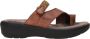 Wolky Blauwe Leren Comfort Sandaal voor Dames Blue Dames - Thumbnail 4
