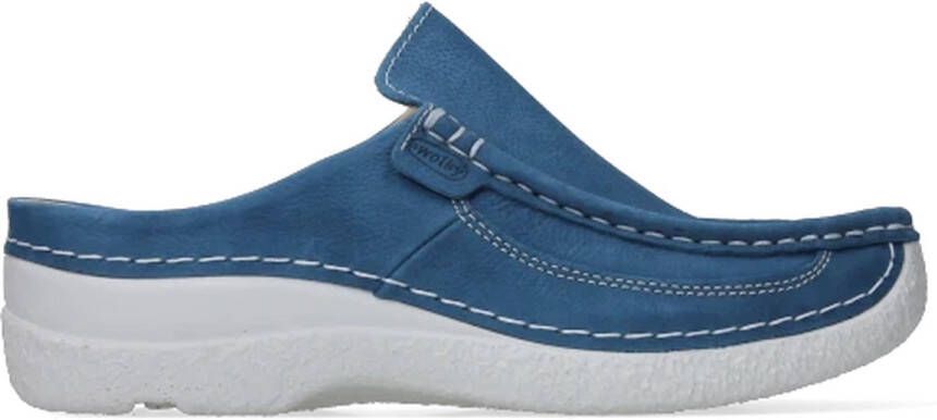 Wolky Comfortschoenen Roll Slide dodger blue nubuck