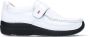 Wolky Comfortschoenen Roll Strap wit leer - Thumbnail 1