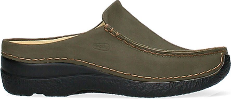 Wolky Comfortschoenen Seamy Slide cactus nubuck