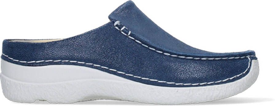 Wolky Comfortschoenen Seamy Slide denim nubuck