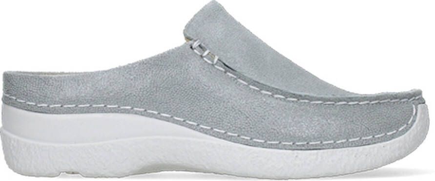 Wolky Dames Muil 0625015 Lichtgrijs 206 Seamy Slide