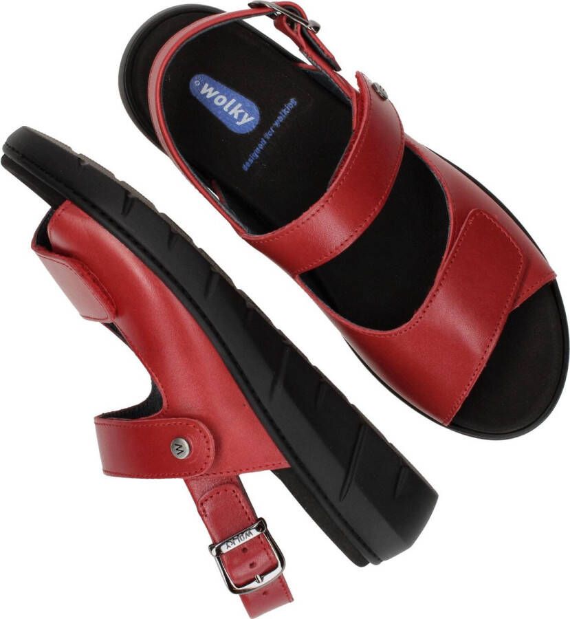 Wolky Corfu Sandaal Vrouwen Rood