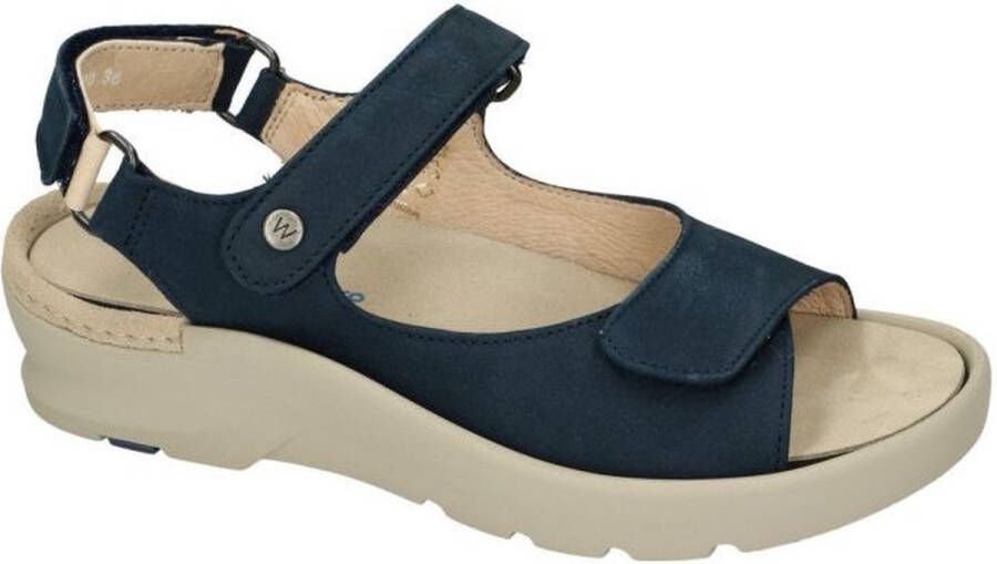 Wolky -Dames blauw donker sandalen