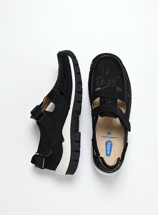 Wolky Dames Comfortschoenen 04703 Move Zwart
