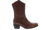 Wolky Comfortabele dameslaars met uitneembaar voetbed en rits Brown Dames - Thumbnail 1