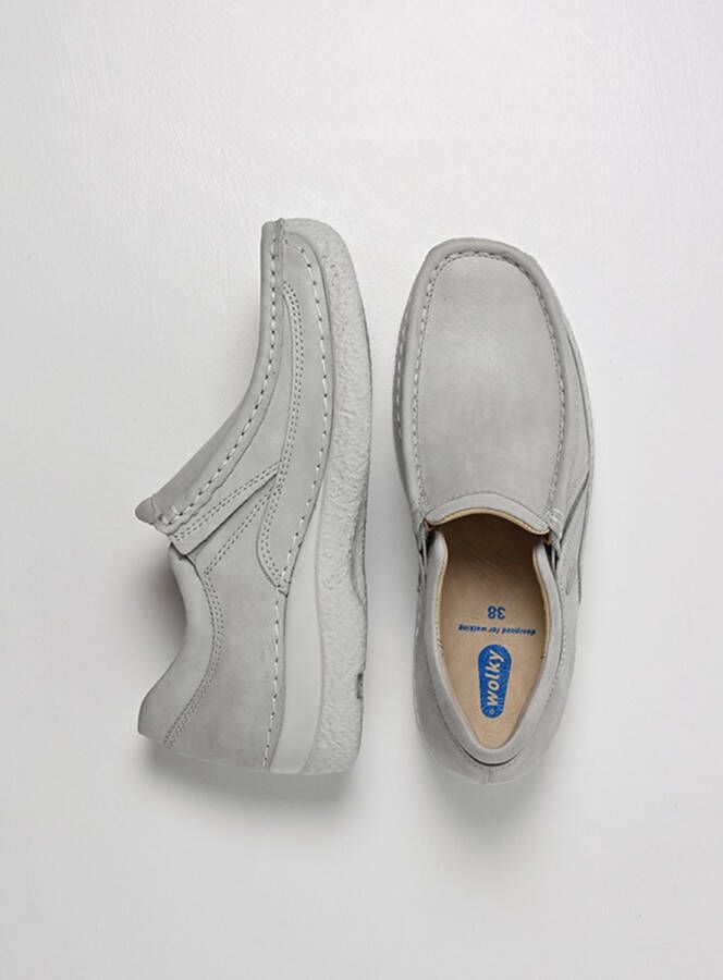 Wolky Dames Instappers 06206 Roll Sneaker Wit