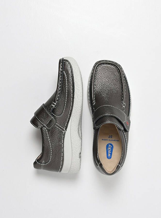 Wolky Dames Instappers 06221 Roll Strap Grijs
