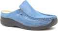Wolky Dames Klompen 06202 Roll Slide Blauw - Blauw