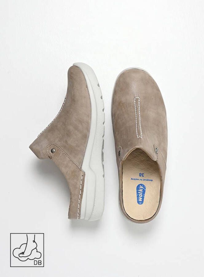 Wolky Dames Klompen 06625 Holland DB Beige