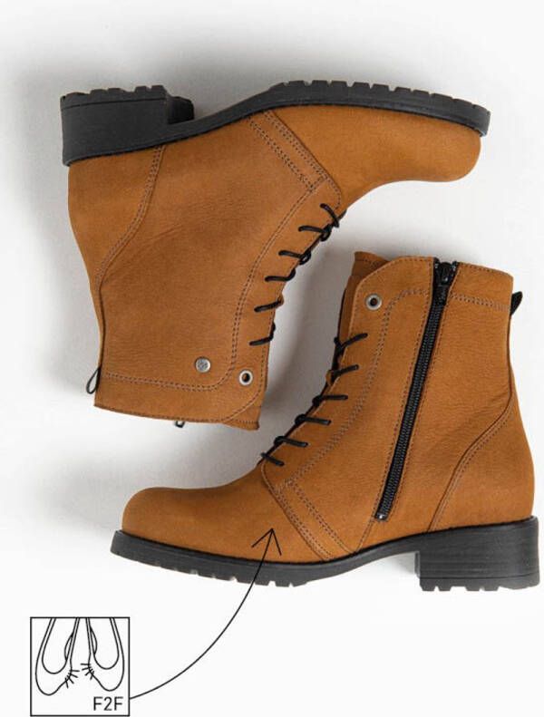 Wolky Dames Laarzen 02475 Quinta F2F Bruin