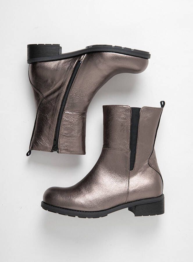 Wolky Dames Laarzen 04450 Neola XW Donkergrijs