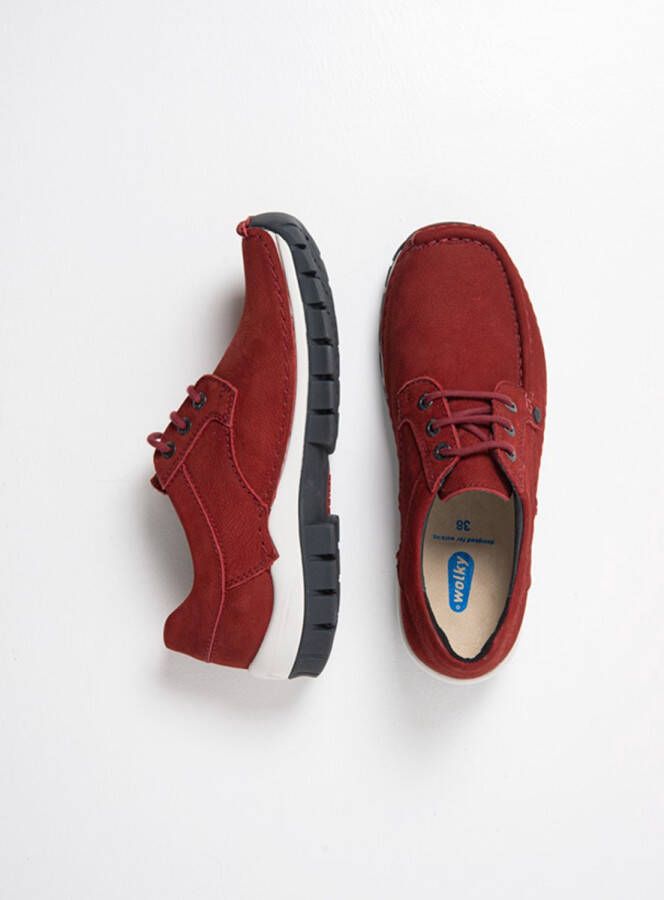 Wolky Dames Nieuw 04734 Seamy Fly Rood