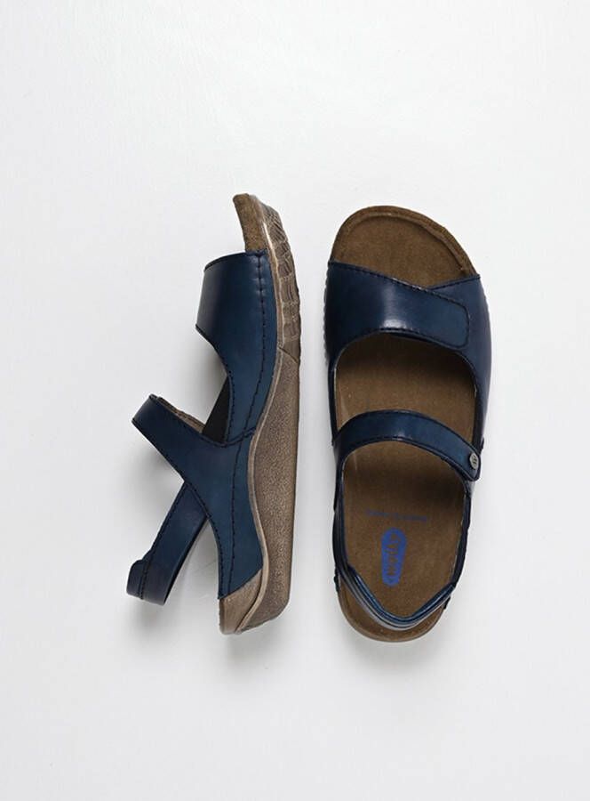 Wolky Dames Sandalen 00537 Alberta Blauw