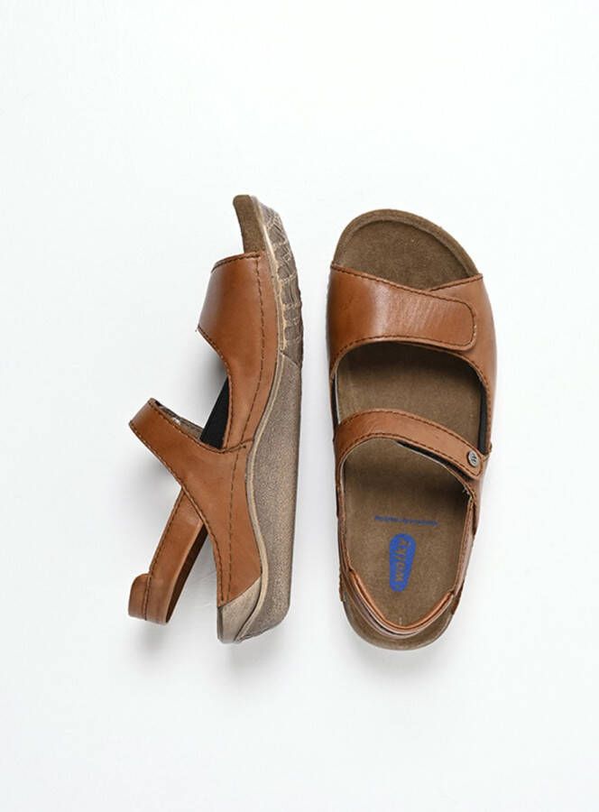 Wolky Dames Sandalen 00537 Alberta Bruin