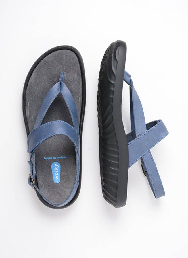 Wolky Dames Sandalen 00882 Cebu Blauw