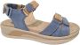 Wolky Dames Sandalen 01056 Acula Blauw - Thumbnail 1