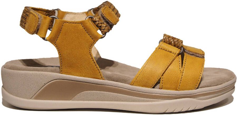 Wolky Dames Sandalen 01056 Acula Geel