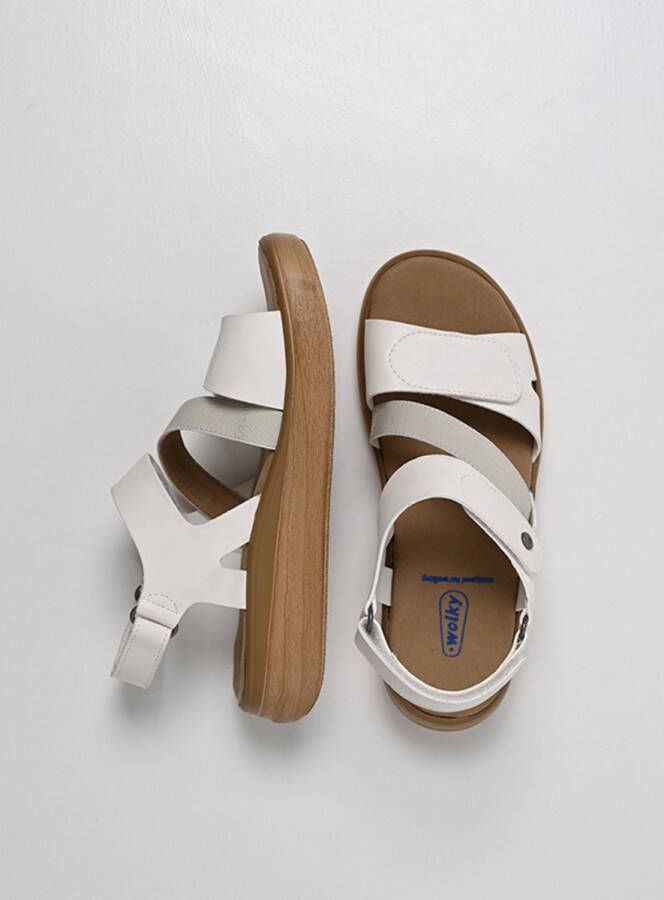 Wolky Dames Sandalen 01930 Amara Wit