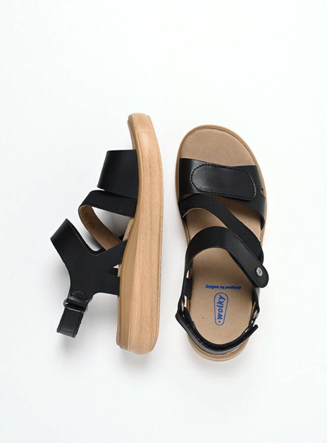 Wolky Dames Sandalen 01930 Amara Zwart