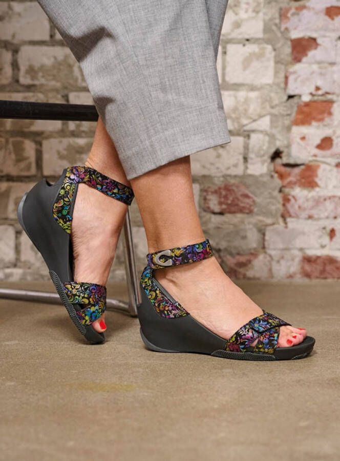 Wolky Dames Sandalen 03776 Era Zwart