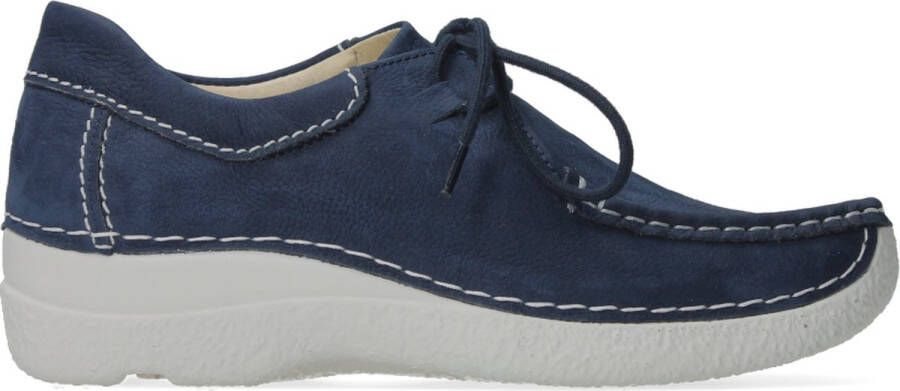 Wolky Dames schoenen 0625211 820 Seamy Shoe Blauw