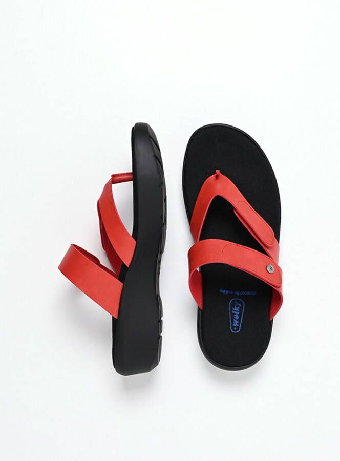 Wolky Dames Slippers 00202 Hobie Rood