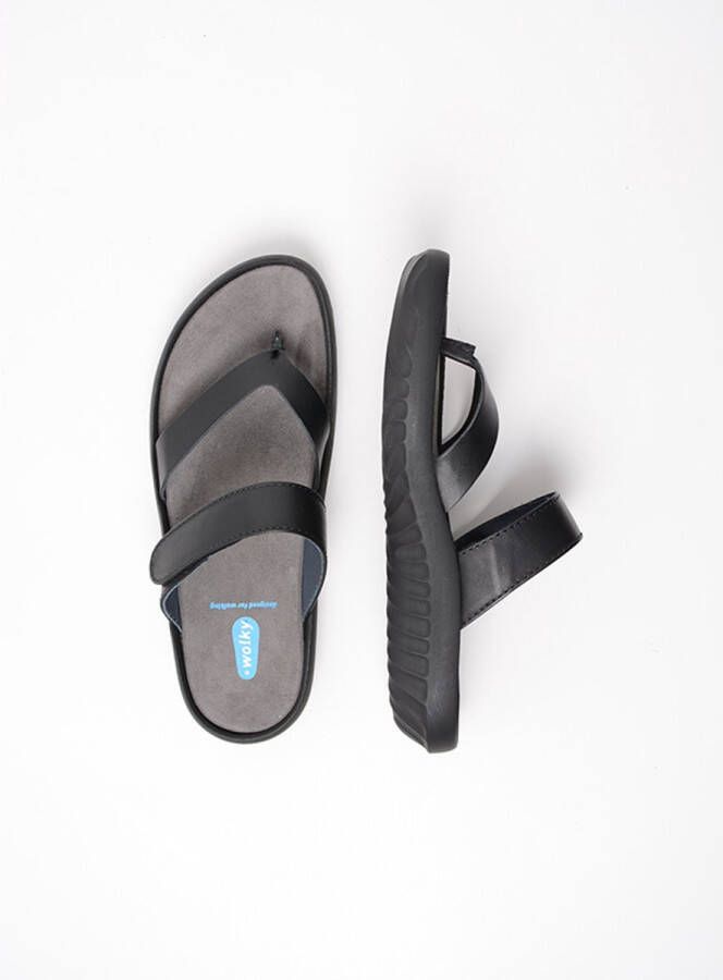 Wolky Dames Slippers 0088031 002 Tahiti Zwart