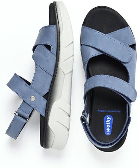 Wolky Dames Sneakers 03426 Rapid Blauw