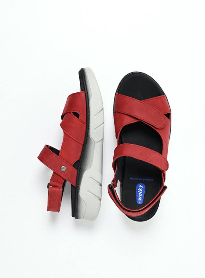Wolky Dames Sneakers 03426 Rapid Rood