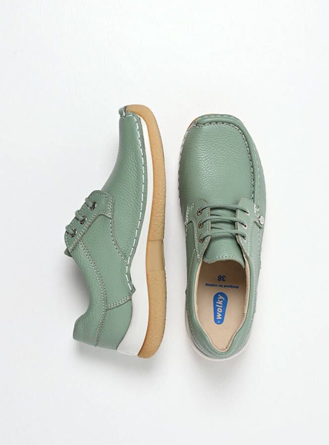 Wolky Dames Sneakers 04527 Taranta Groen