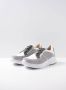 Wolky Veterschoenen Bounce wit grijs combi leer - Thumbnail 2