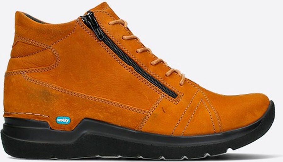 Wolky Dames Veterboot Why Antique Nubuck 0660611-434 Terra