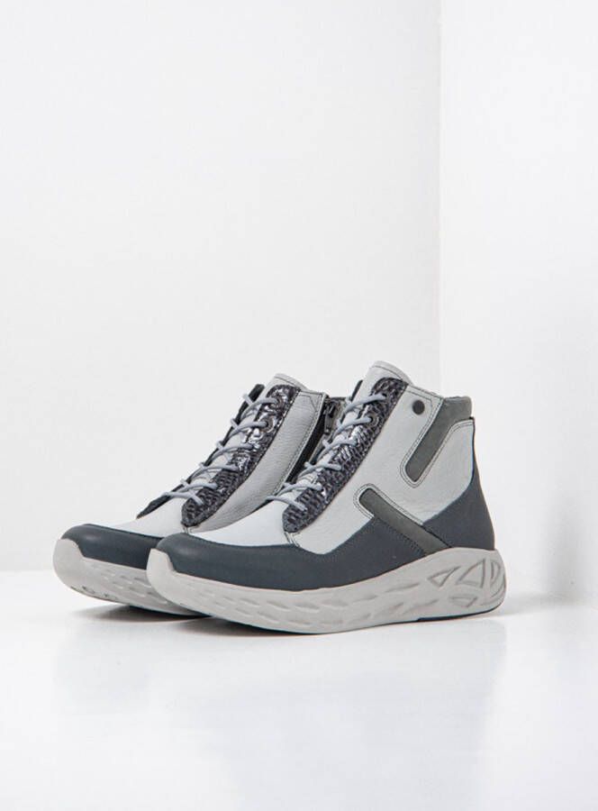 Wolky Dames Veterschoenen 05701 Leap Donkergrijs
