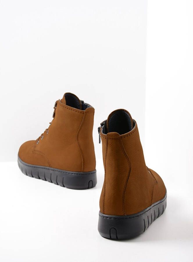Wolky Dames New Wave Timber nubuck 0237710 430 Cognac