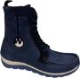 Wolky 0490010 820 Ocean Timber Denim-halfhoge veterboot-veterboot - Thumbnail 1
