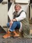 Wolky Hoge veterschoenen Reach cognac nubuck - Thumbnail 1