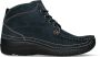 Wolky Hoge veterschoenen Roll Shoot blauw nubuck - Thumbnail 1