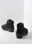 Wolky Hoge veterschoenen Teton zwart nubuck - Thumbnail 2