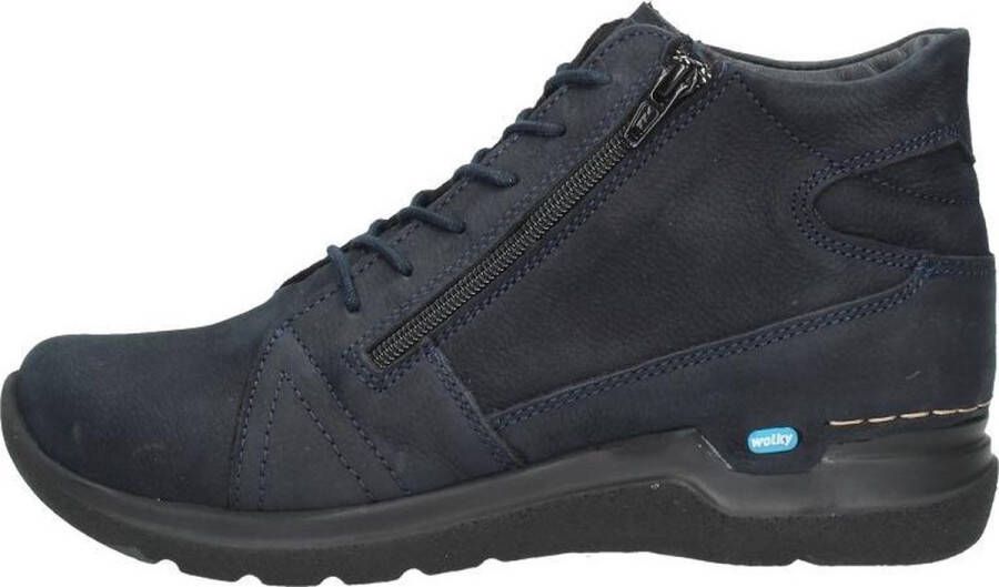 Wolky Dames Veterschoenen Boots 0660611 800 Why Antique Blauw - Foto 12