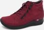 Wolky Hoge veterschoenen Why bordeauxrood nubuck - Thumbnail 4