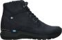 Wolky Hoge veterschoenen Whynot blauw nubuck - Thumbnail 1