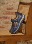 Wolky Blauwe Leren Sandaal met Klittenbandsluiting Blue Dames - Thumbnail 5