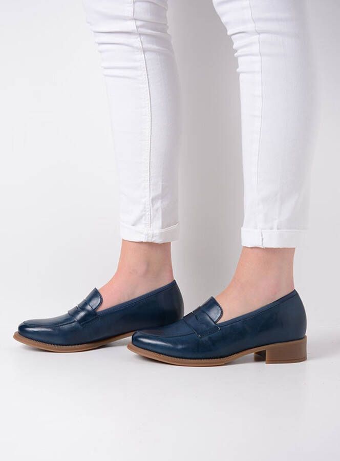 Wolky Dames Instappers 07760 Alabama F2F Blauw